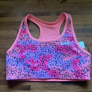 Nike sport bra reversible size L